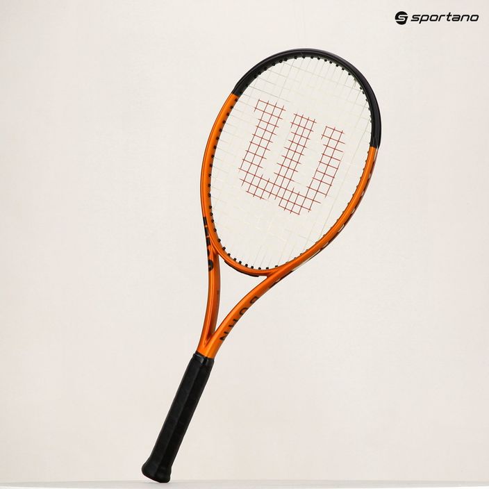 Wilson Burn 100 V5.0 teniso raketė oranžinė WR108810 7