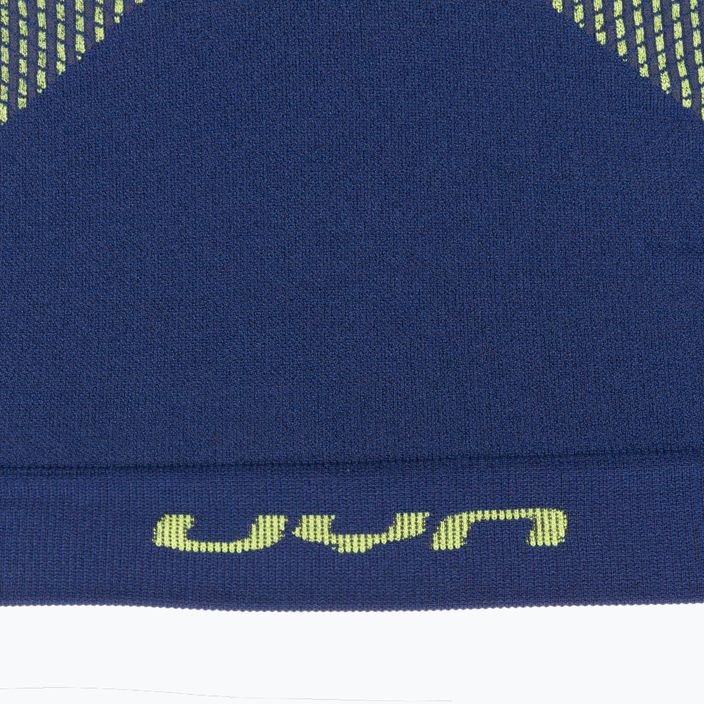 Vyriški UYN Resilyon UW marškinėliai Apvali kaklo termo megztiniai tamsiai mėlyna/geltona 5