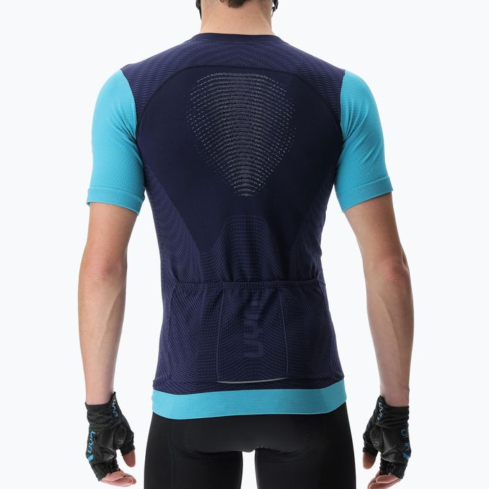 Vyriški UYN Garda dviratininko marškinėliai Peacot/blue radiance 2