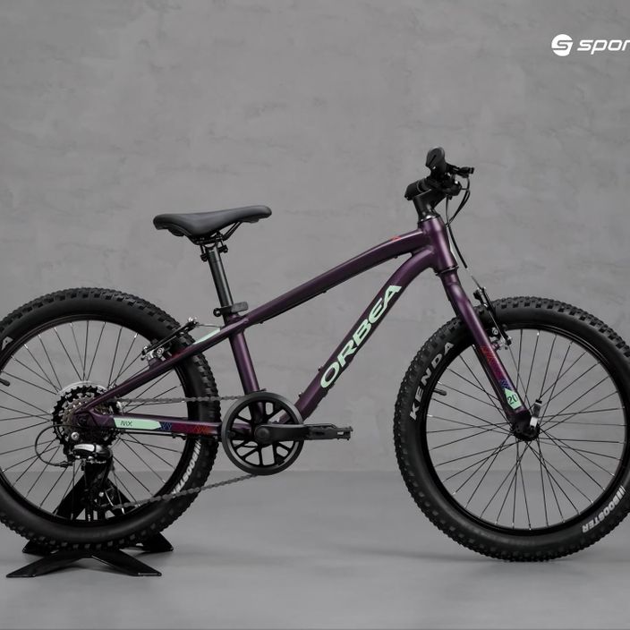 Orbea vaikiškas dviratis MX 20 Dirt purpurinės spalvos 2023 N00320I7 9