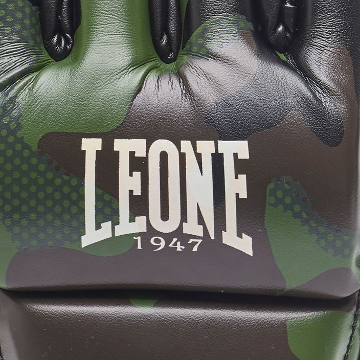 LEONE 1947 Kamufliažinės MMA žalios GP120 graplingo pirštinės 11