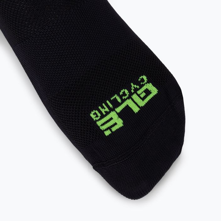 Dviračių kojinės Alé Team 18 cm juodos 3