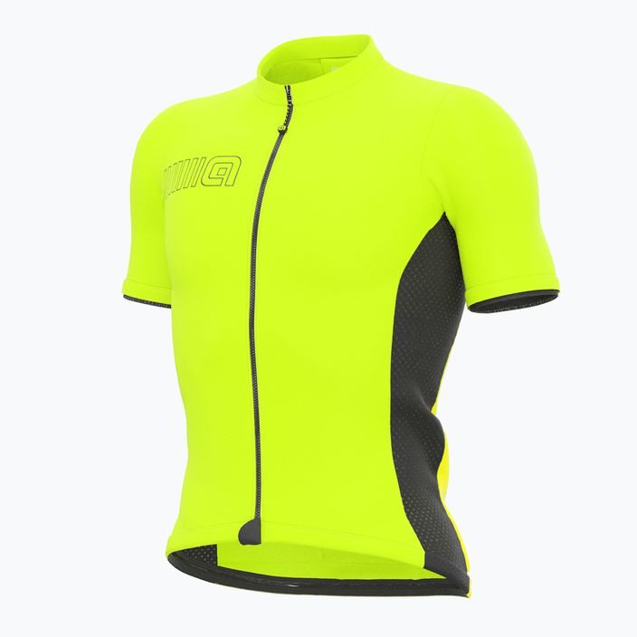 Vyriški Alé Maglia MC Color Block dviratininkų marškinėliai fluorescent yellow 6
