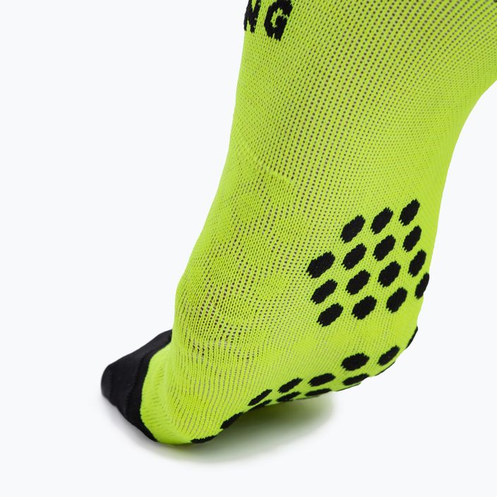 Alé Calza Cupron 16 cm dviratininkų kojinės Digitopress fluorescencinė geltona 6