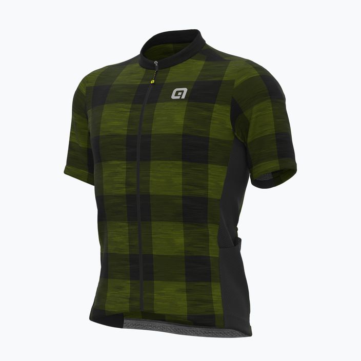 Vyriški Alé Maglia MC dviratininkų marškinėliai Scottish green 5