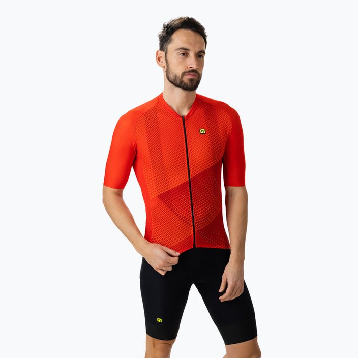 Vyriški dviratininko marškinėliai Alé Web red 2