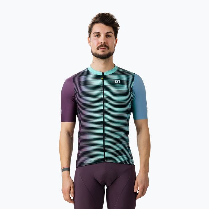 Vyriški dviratininko marškinėliai Alé Dinamica aqua green 10