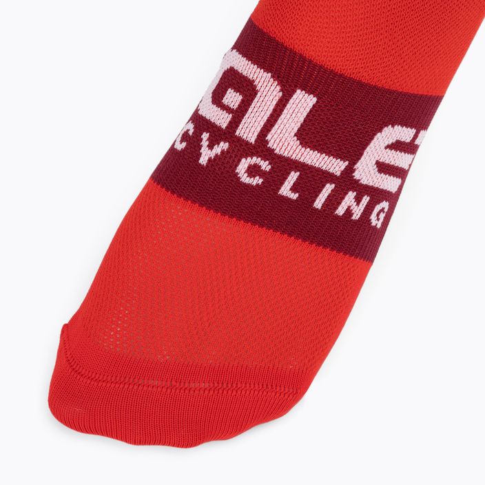 Dviračių kojinės Alé Action red 3