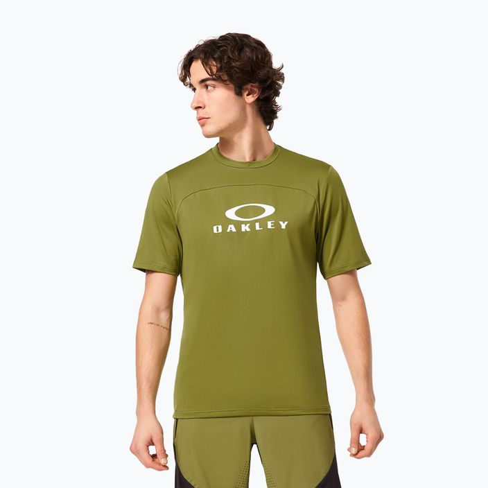 Vyriški dviračių marškinėliai Oakley Free Ride RC fern 5