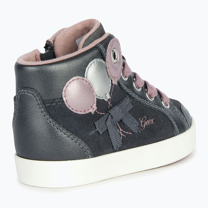 Vaikiški batai Geox Kilwi dark grey/dark pink 11