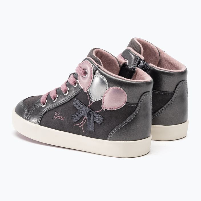 Vaikiški batai Geox Kilwi dark grey/dark pink 3