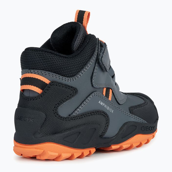 Paauglių batai Geox New Savage Abx dark grey/orange 10