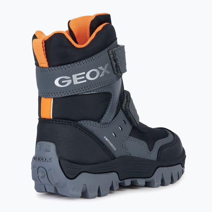Paauglių batai Geox Himalaya Abx black/orange 10