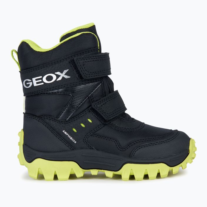 Paauglių batai Geox Himalaya Abx black/light green 8
