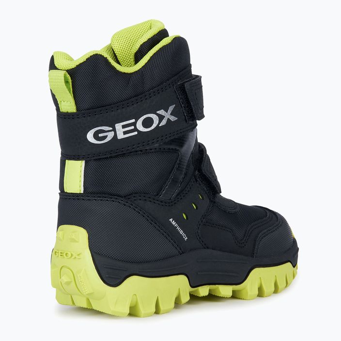 Paauglių batai Geox Himalaya Abx black/light green 10
