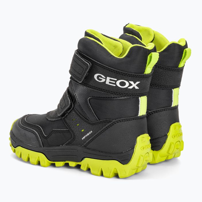 Paauglių batai Geox Himalaya Abx black/light green 3