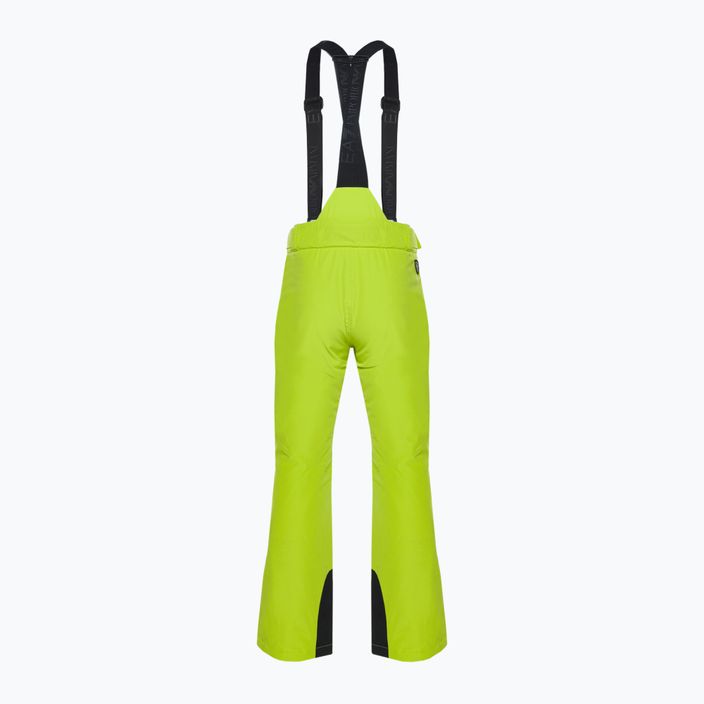 Vyriškos slidinėjimo kelnės EA7 Emporio Armani Pantaloni 6RPP27 lime green 2