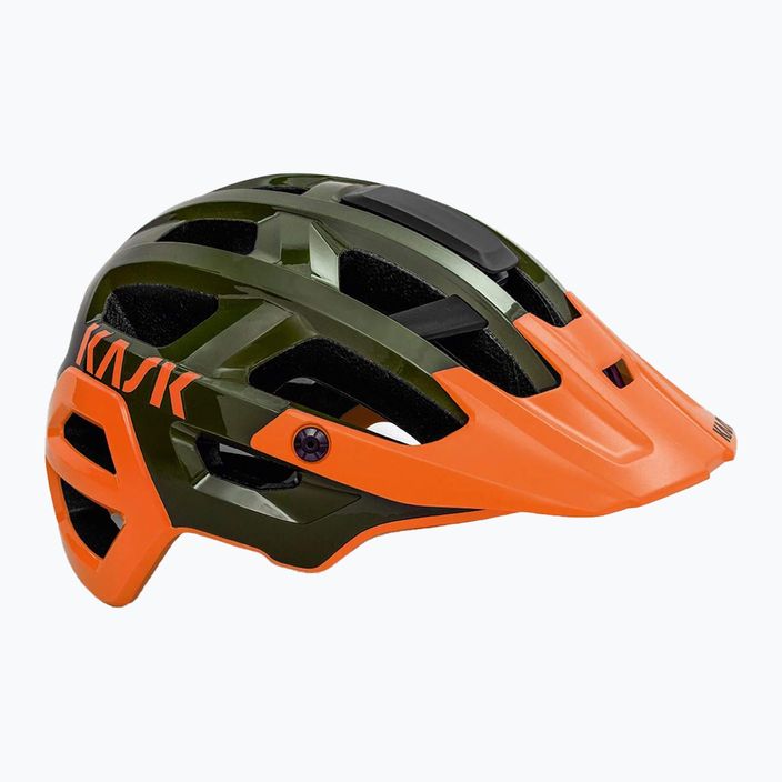 KASK Rex žalias-oranžinis dviratininko šalmas CHE00038.266 6