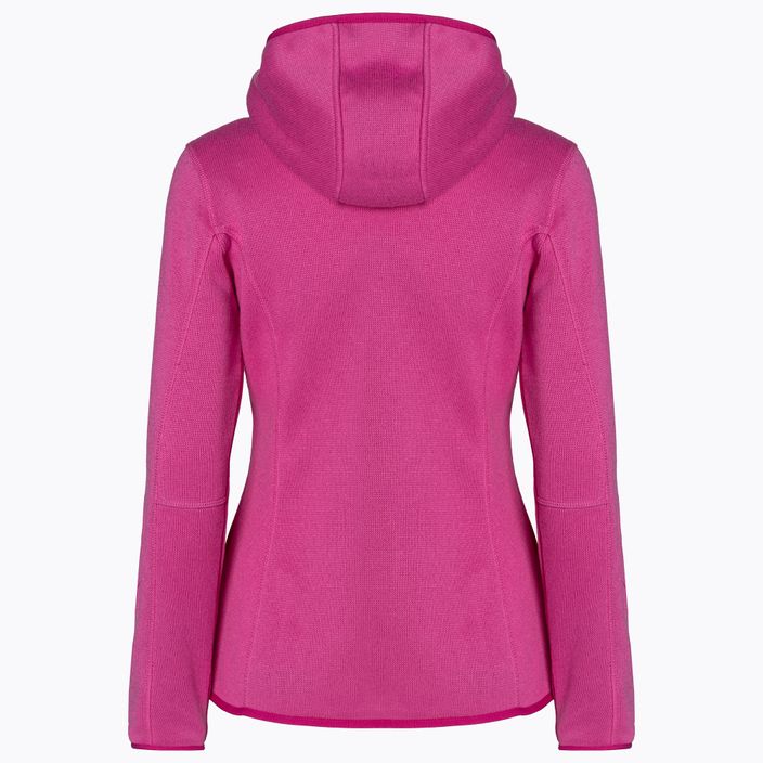 Moteriškas fliso džemperis CMP rožinis 3H19826/33HG 2