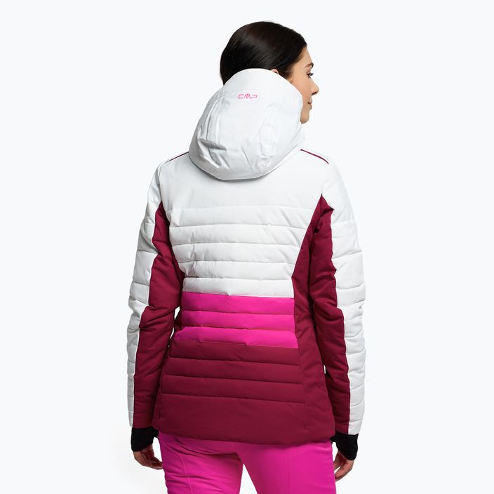 CMP moteriška slidinėjimo striukė rožinės ir baltos spalvos 31W0226/A001 4