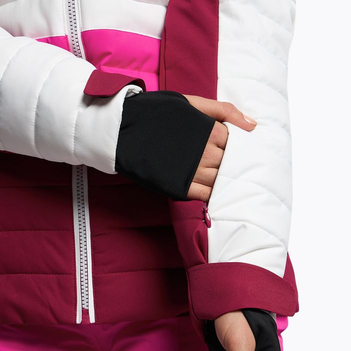 CMP moteriška slidinėjimo striukė rožinės ir baltos spalvos 31W0226/A001 6