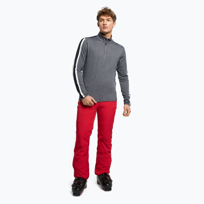 Vyriškas CMP pilkas slidinėjimo džemperis 39L2577/U927 2