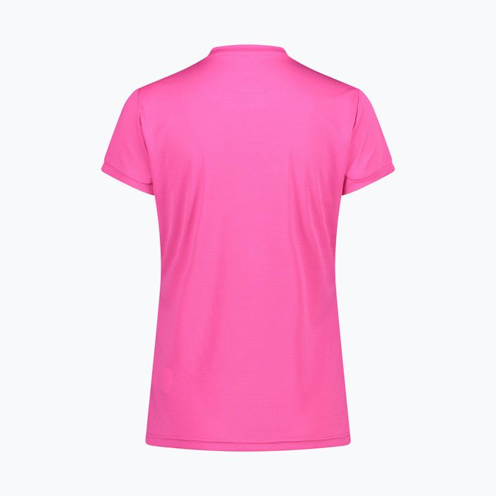 CMP moteriški trekingo marškinėliai rožinės spalvos 32T6046/H924 3