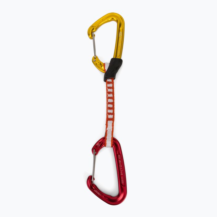 Climbing Technology Fly-Weight EVO laipiojimo raiškos priemonės 6 vnt. 12 cm raudona/geltona 2E692FOC0SCTSTP 2