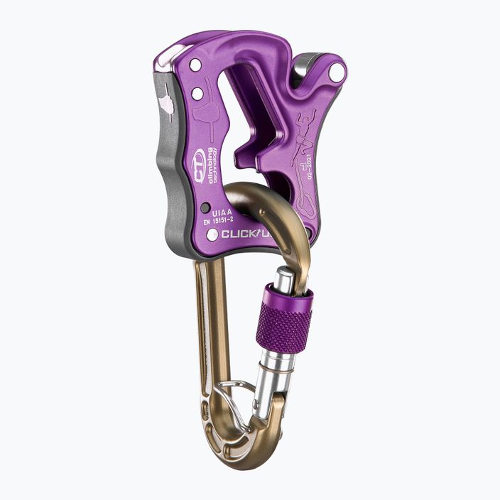 Climbing Technology Click Up tvirtinimo įtaisas violetinės spalvos