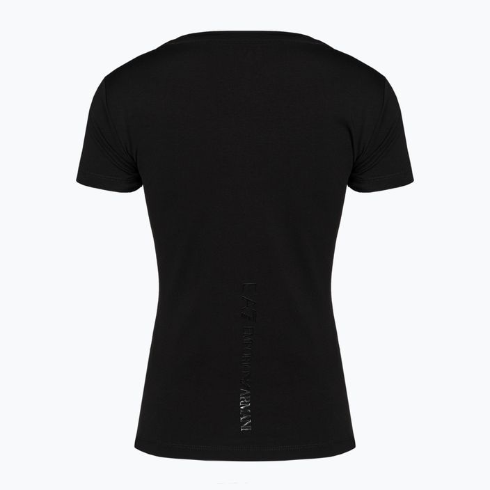 Moteriški marškinėliai EA7 Emporio Armani Train Shiny black/logo tone tone 2