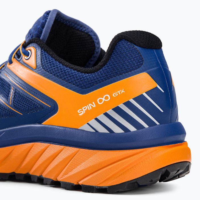 SCARPA Spin Infinity GTX vyriški bėgimo bateliai navy blue-orange 33075-201/2 10