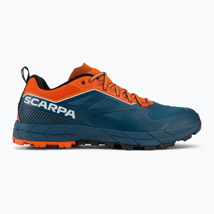 Vyriški trekingo batai SCARPA Rapid GTX navy blue-orange 72701 2