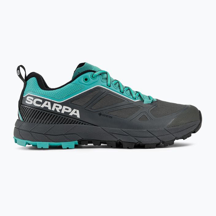 Moteriški trekingo batai SCARPA Rapid GTX pilkai mėlyni 72701 2