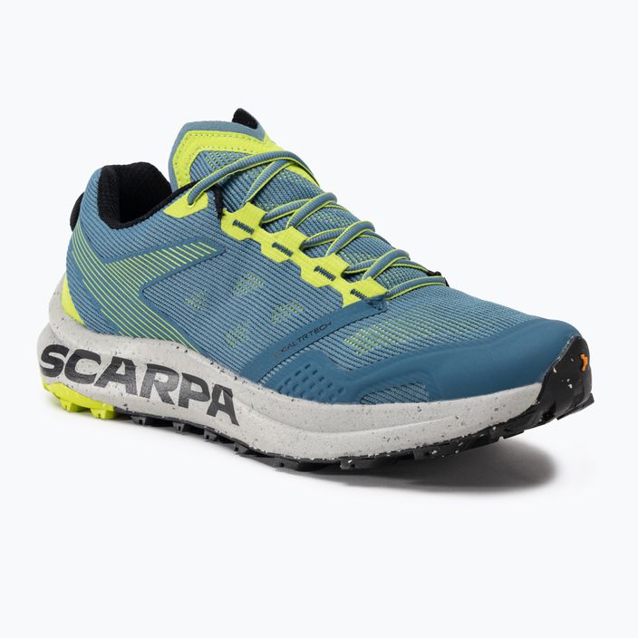 Moteriški bėgimo batai SCARPA Spin Planet ocean blue/lime