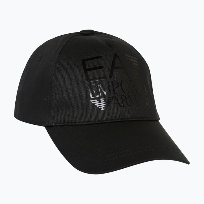 Moteriška kepuraitė su snapeliu EA7 Emporio Armani Train Logo Series black