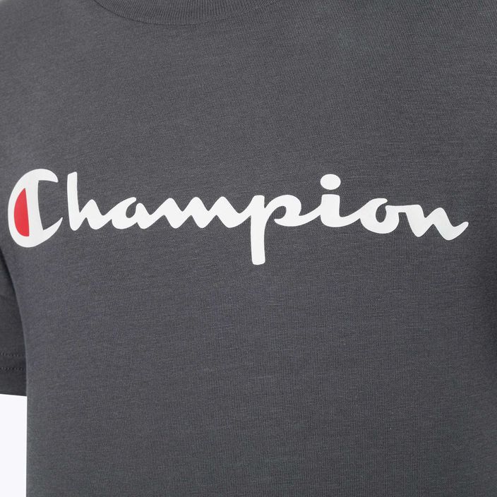 Champion Legacy vaikiški marškinėliai tamsiai pilki 3