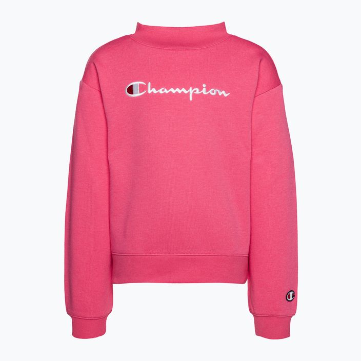 Champion Legacy vaikiškas džemperis tamsiai rožinės spalvos