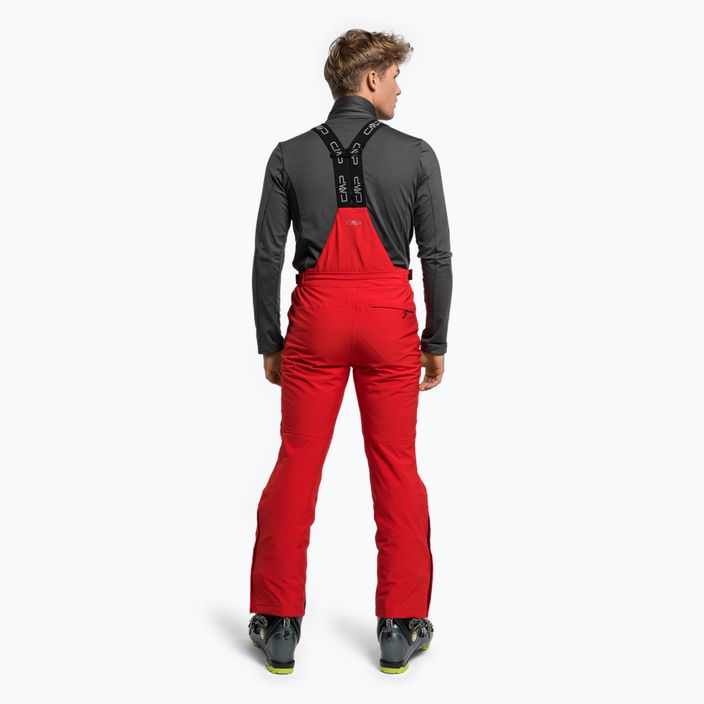 CMP vyriškos slidinėjimo kelnės raudonos spalvos 3W17397N/C580 4