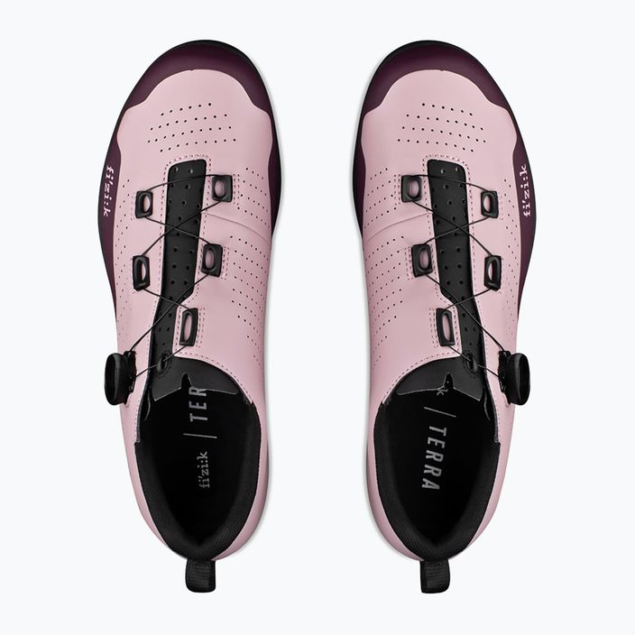 Moteriški MTB dviračių batai Fizik Terra Atlas pink TEX5BPR1K3710 12