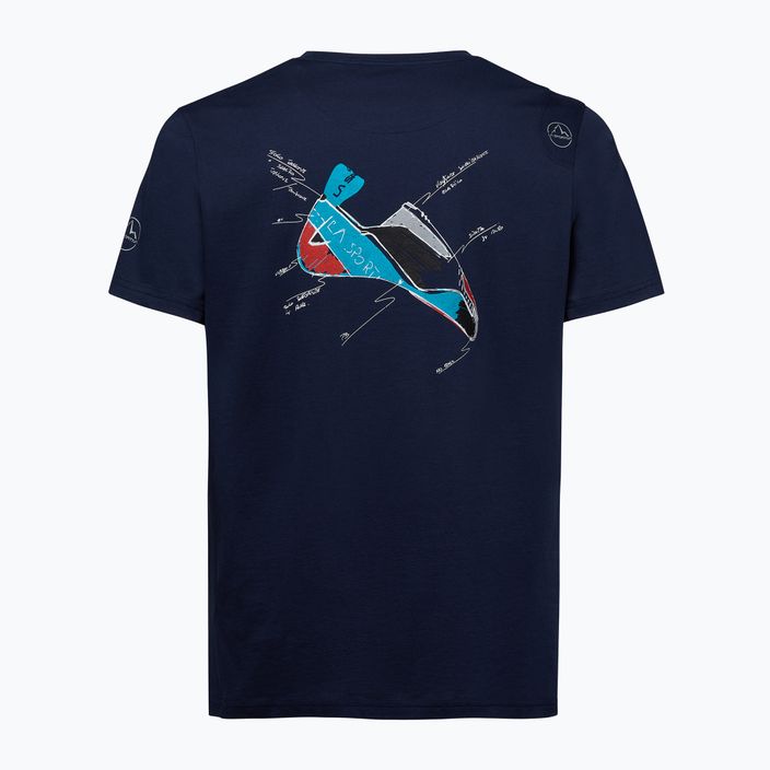 Vyriški marškinėliai La Sportiva Mantra deep sea 2