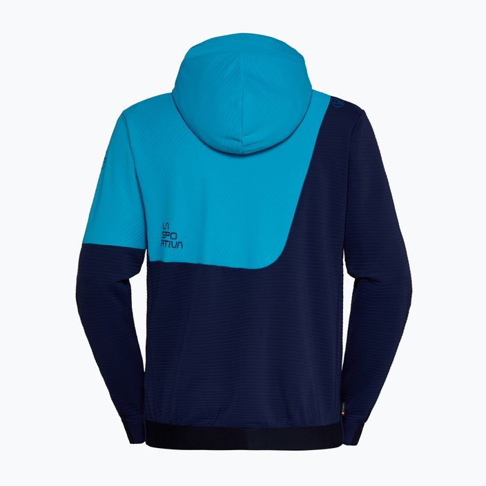 Vyriškas laipiojimo džemperis La Sportiva Mood Hoody deep sea/tropic blue 2