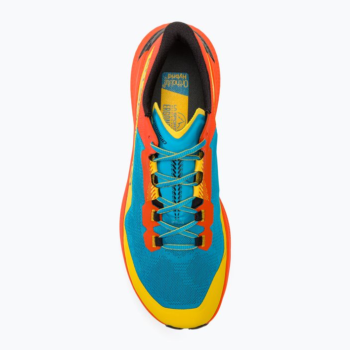 Vyriški bėgimo batai La Sportiva Prodigio tropic blue/cherry tomato 5