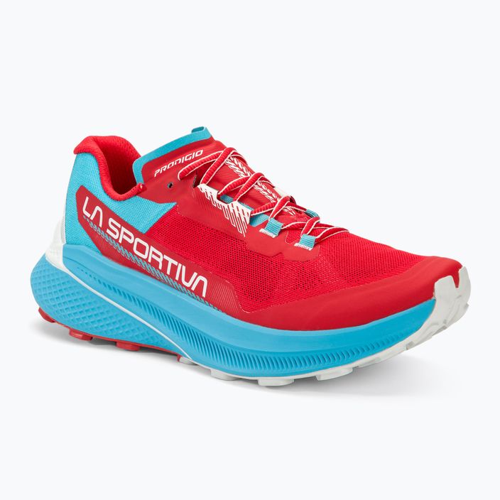 Moteriški bėgimo batai La Sportiva Prodigio hibiscus/malibu blue