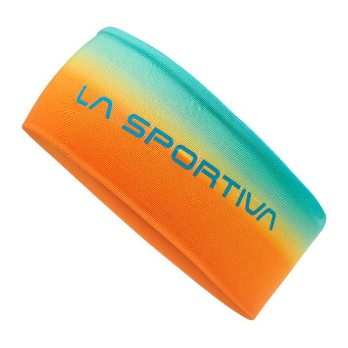 Galvos juosta La Sportiva Fade Headband tropic blue/cherry tomato 2