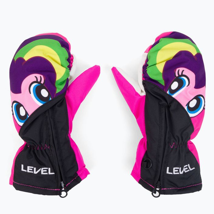 Level Lucky Mitt vaikiškos slidinėjimo pirštinės rožinės spalvos 4146 3