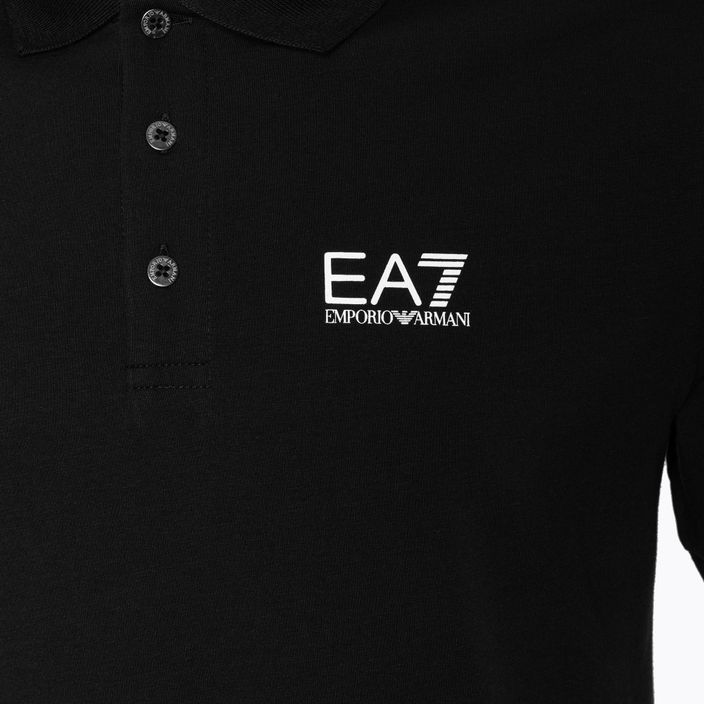 Vyriški polo marškinėliai EA7 Emporio Armani Train Visibility black 3