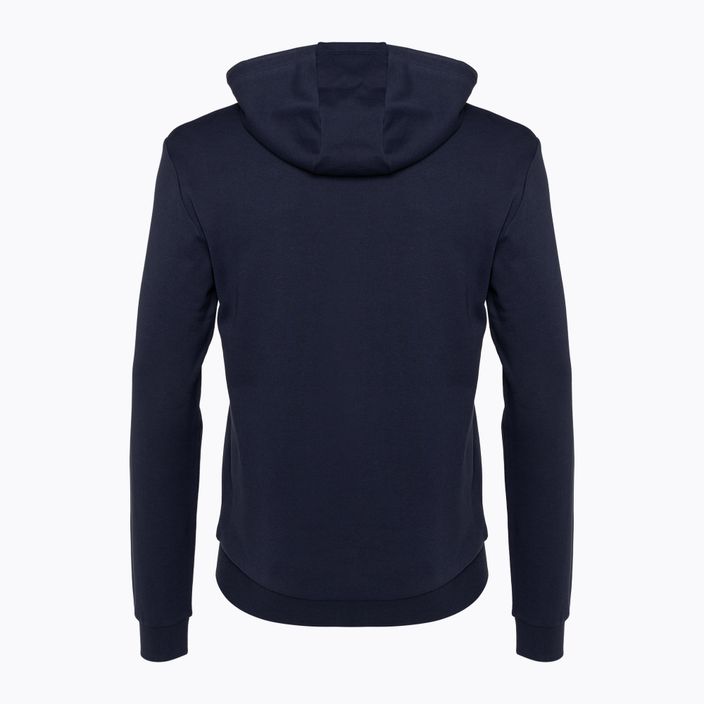 Vyriškas džemperis EA7 Emporio Armani Train Logo Series Oversize Logo Hoodie Coft navy blue 2