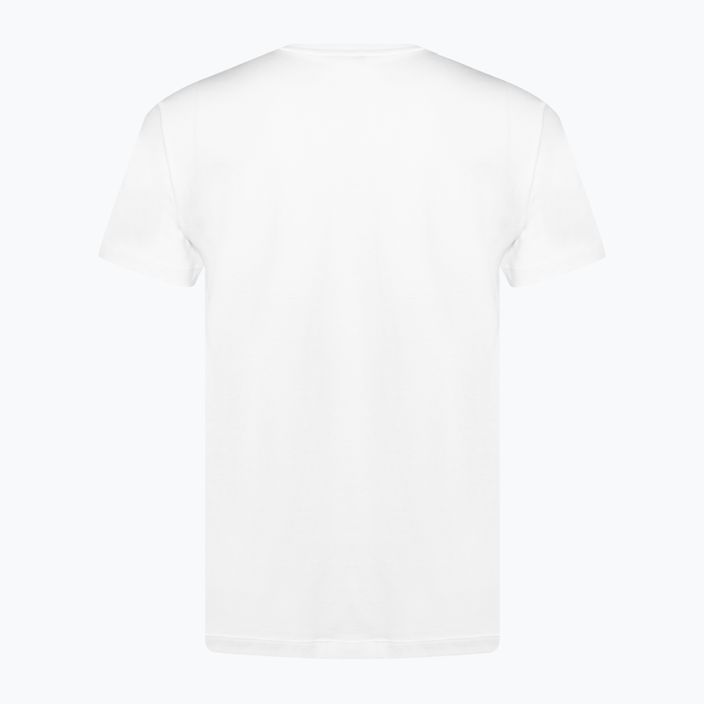 Vyriški marškinėliai EA7 Emporio Armani Train Gold Label Tee Pima Big Logo white 2