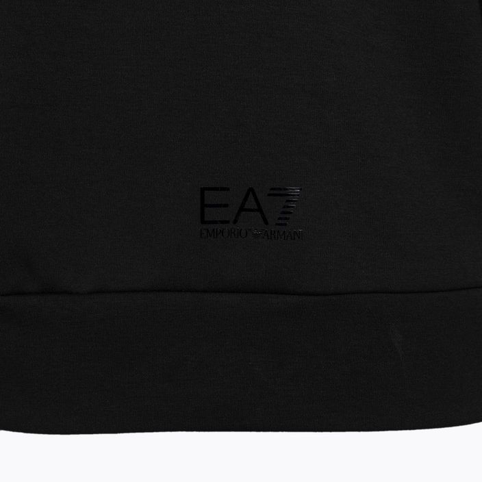 Moteriškas džemperis EA7 Emporio Armani Train Logo Series Hoodie Mirror black/logo black 4