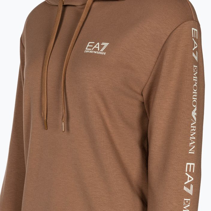 Moteriškas sportinis kostiumas EA7 Emporio Armani Train Tracksuit Extended Logo tan/logo pristine 4
